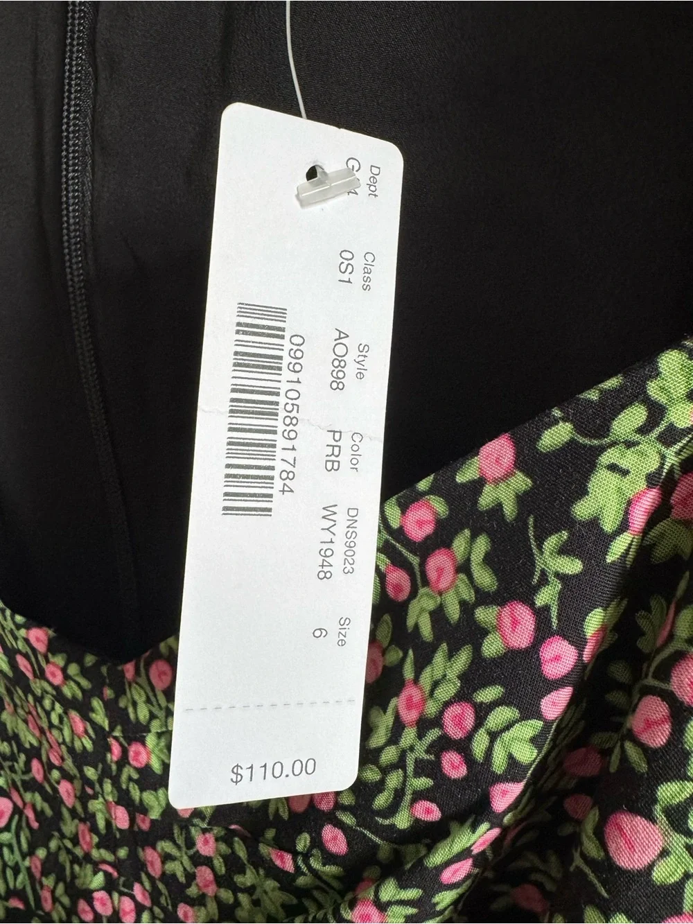 NWT J.Crew Smocked-Sleeve Midi Dress in Floral